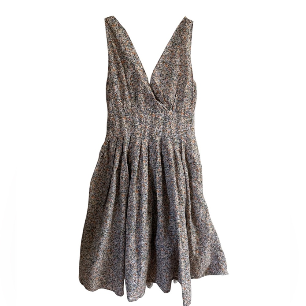 Vintage Aryah Ditsy Floral Cotton Dress